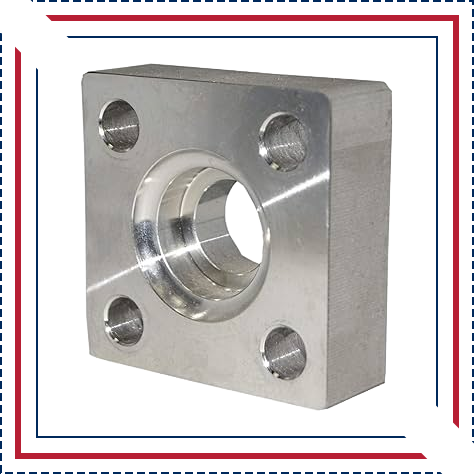 6061 Aluminium Square Flanges